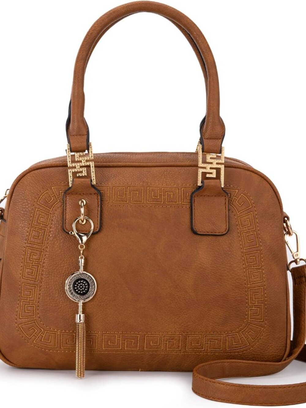 Small Purses for Women Tassel Crossbody Satchel Handbag with Detachable Shoulder